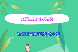 文案思维与方法论：如何打造疯狂卖货文案