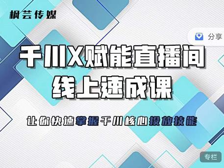 线上千川提升课，提升千川认知，提升千川投放效果 平台引流 第1张