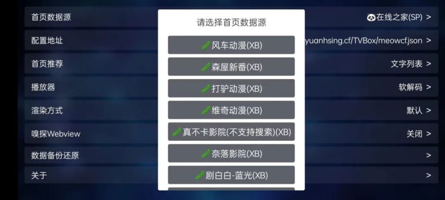 号称全网最稳的观影神器，TVBox（安卓） 实用软件 第12张