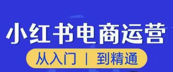 小红书电商高阶运营课程，从入门到精通，玩法流程持续更新 电商运营 第1张