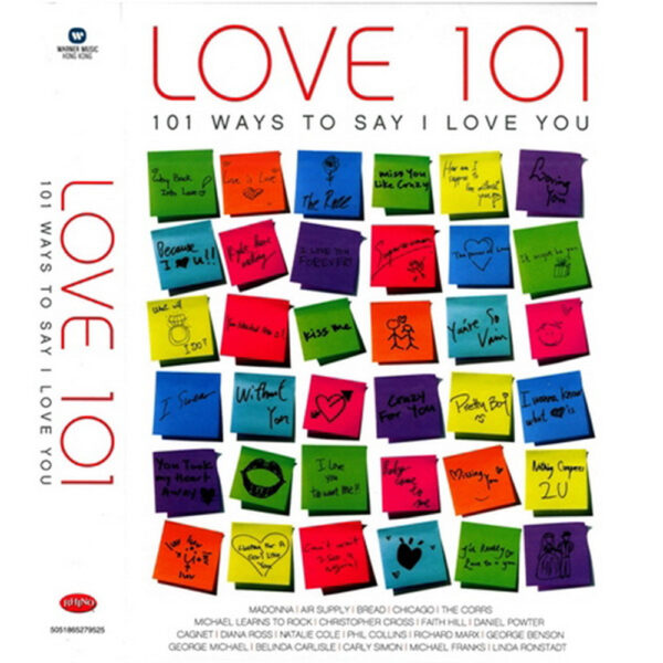 欧美群星-用101种方式说我爱你(Love 101 : 101 Ways To Say I Love You)6CD合集[无损FLAC/2.63GB]百度云盘打包下载 影音资源 第1张