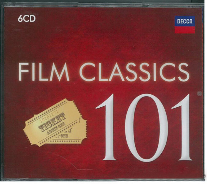 群星—最著名的101段电影音乐(101 FILM CLASSICS)6CD合集[无损WAV/4.67GB]百度云盘打包下载 影音资源 第1张