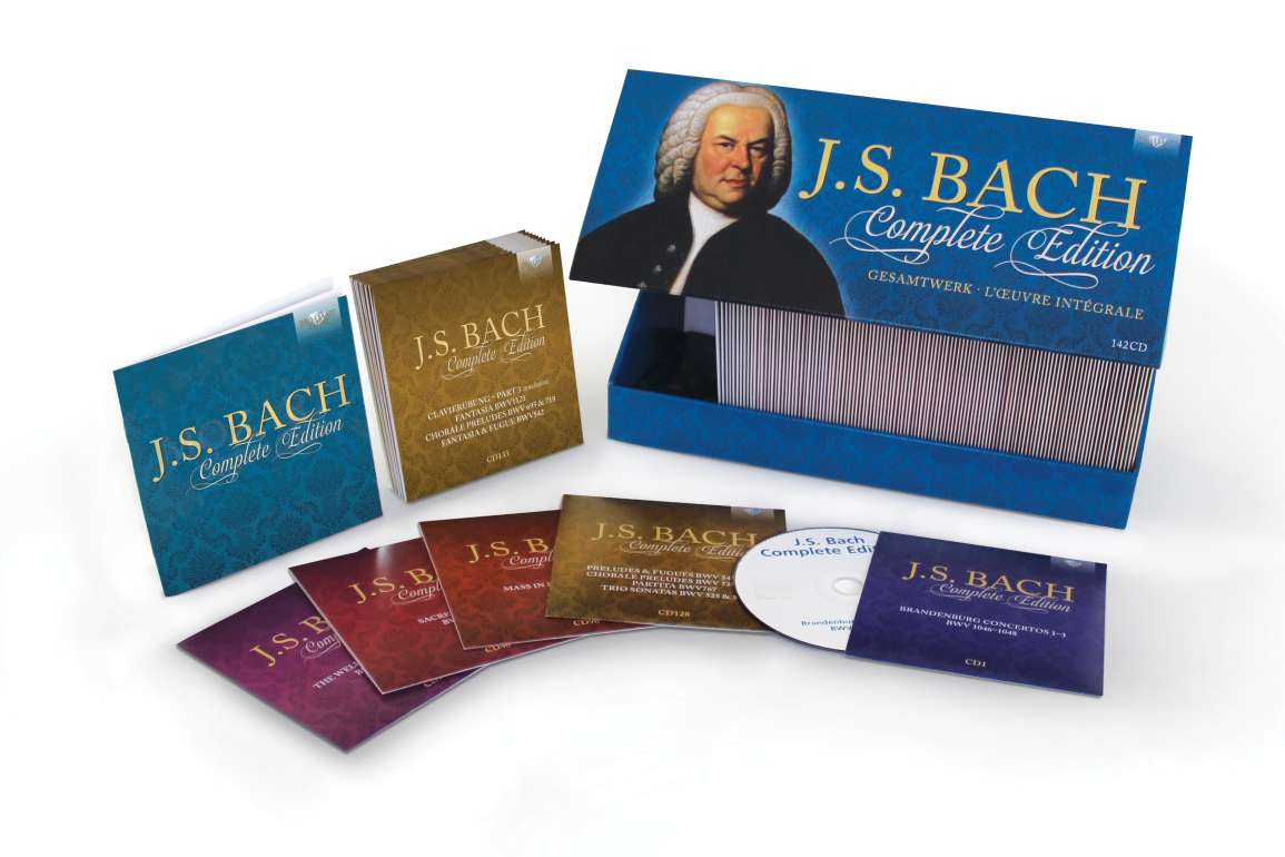 古典音乐[Brilliant Classics]-J.S. Bach Complete Edition[璀璨古典]巴赫作品全记录142CD合集[无损FLAC/46.20GB]百度云盘打包下载 影音资源 第1张
